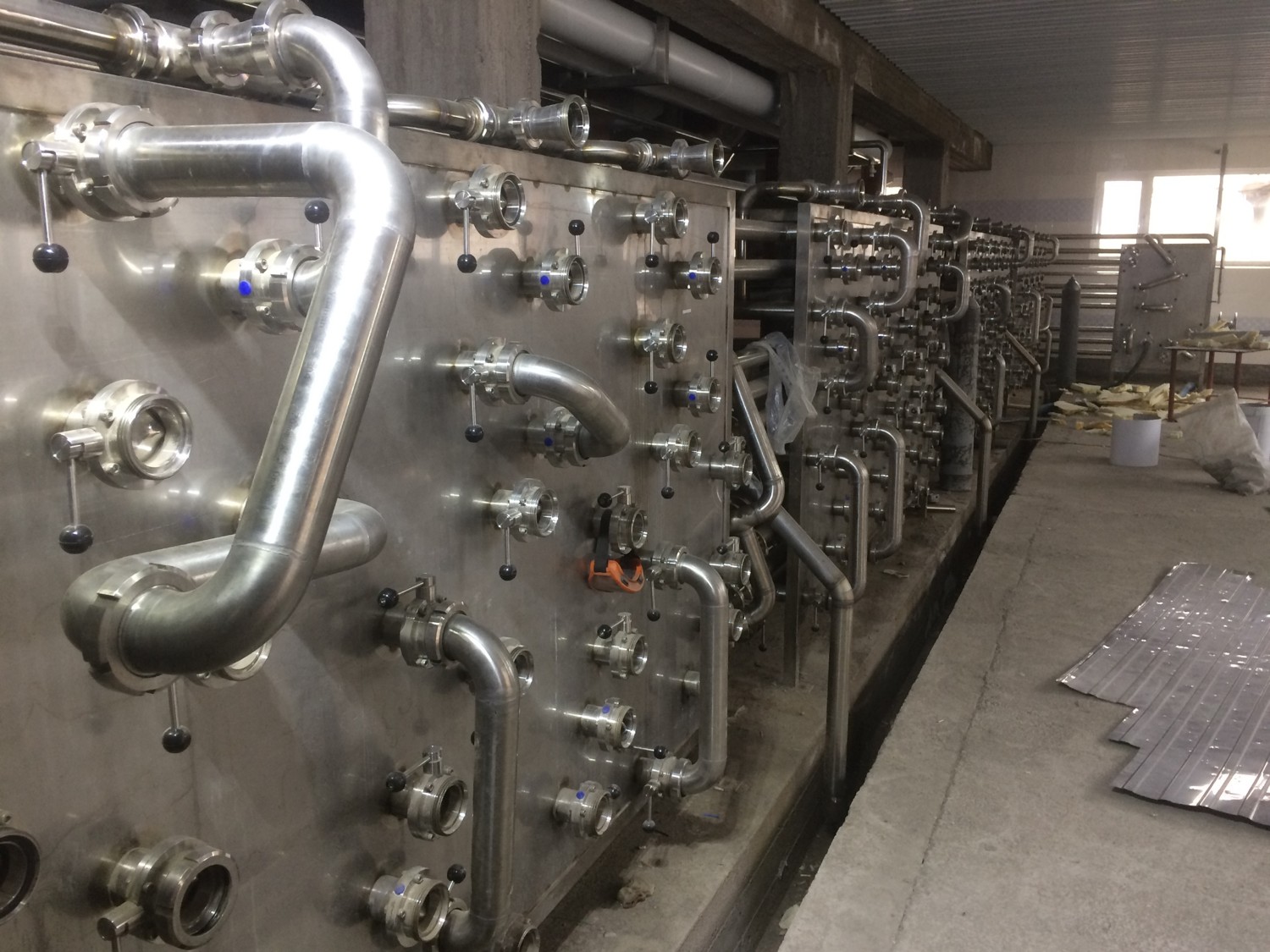 Изготовление промышленных резервуаров для производства и хранения