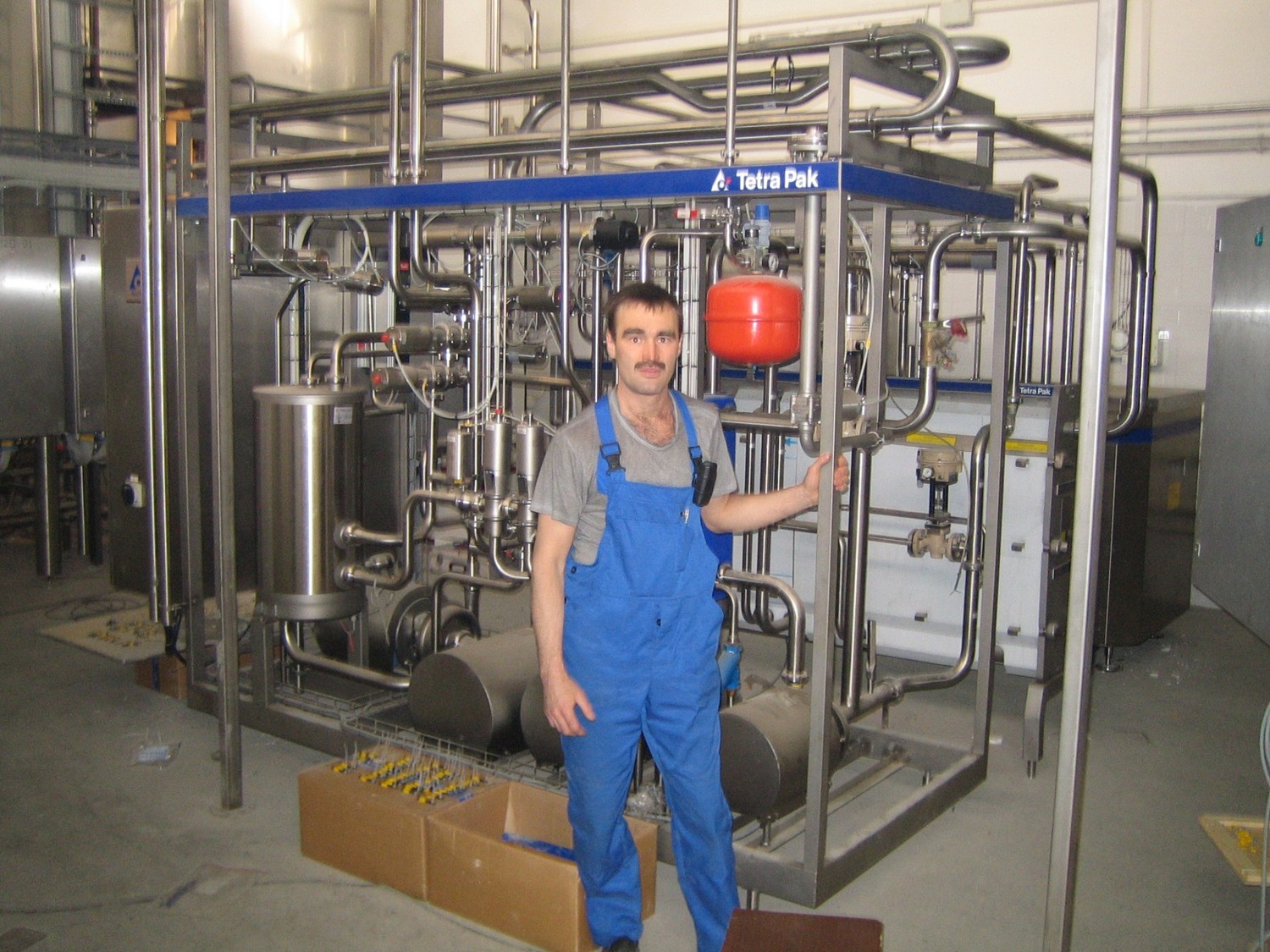 Монтаж оборудования Tetra Pak