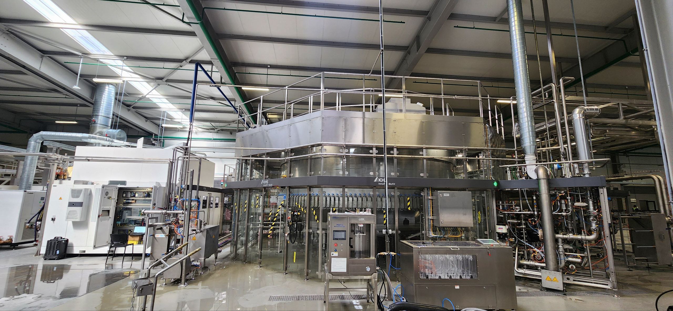 Монтаж оборудования KHS для завода Coca-Cola в Намангане