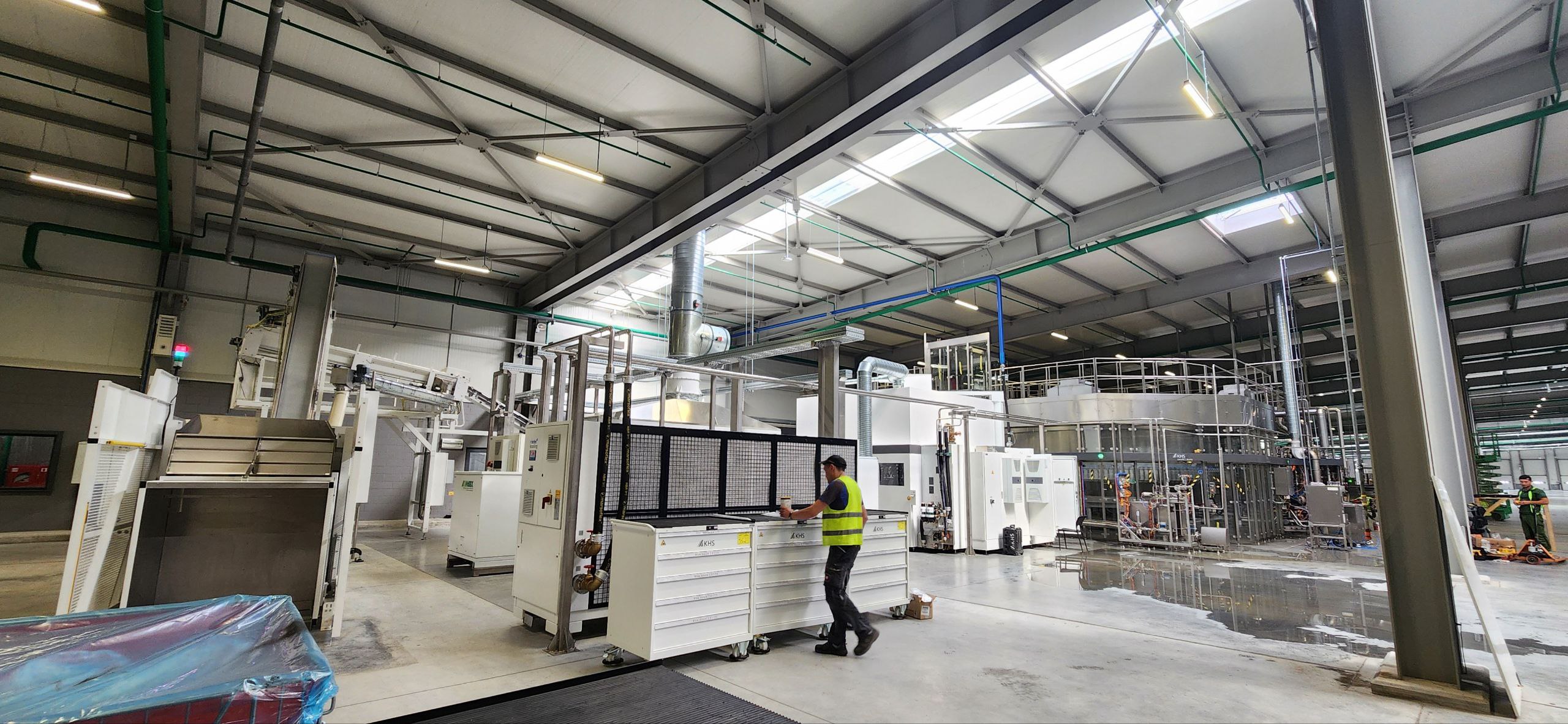 Монтаж оборудования KHS для завода Coca-Cola в Намангане